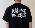 Respect Animals Herren Box-Fit T-Shirt 100% Baumwolle