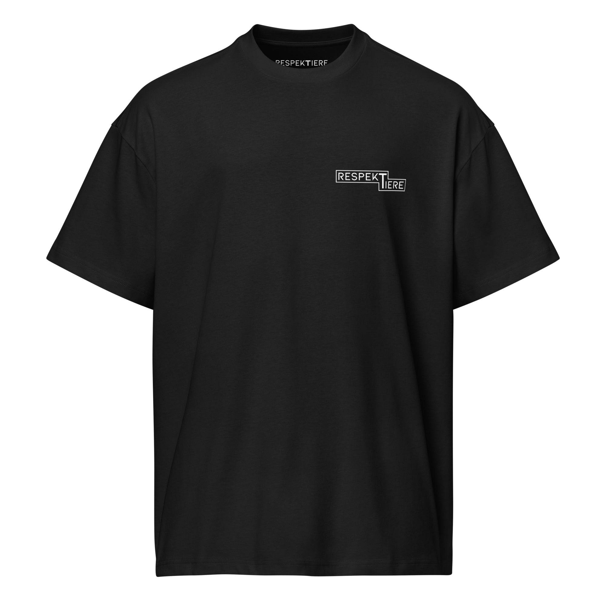 Respect Animals Herren Box-Fit T-Shirt 100% Baumwolle