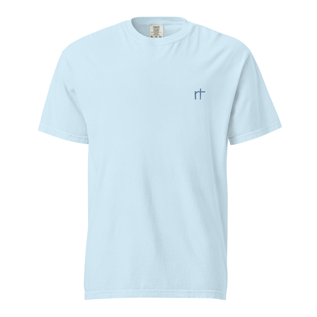 Respect Animals Schweres textilgefärbtes Unisex-T-Shirt